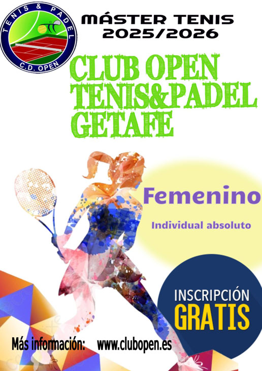 MASTER FEMENINO INDIVIDUAL
